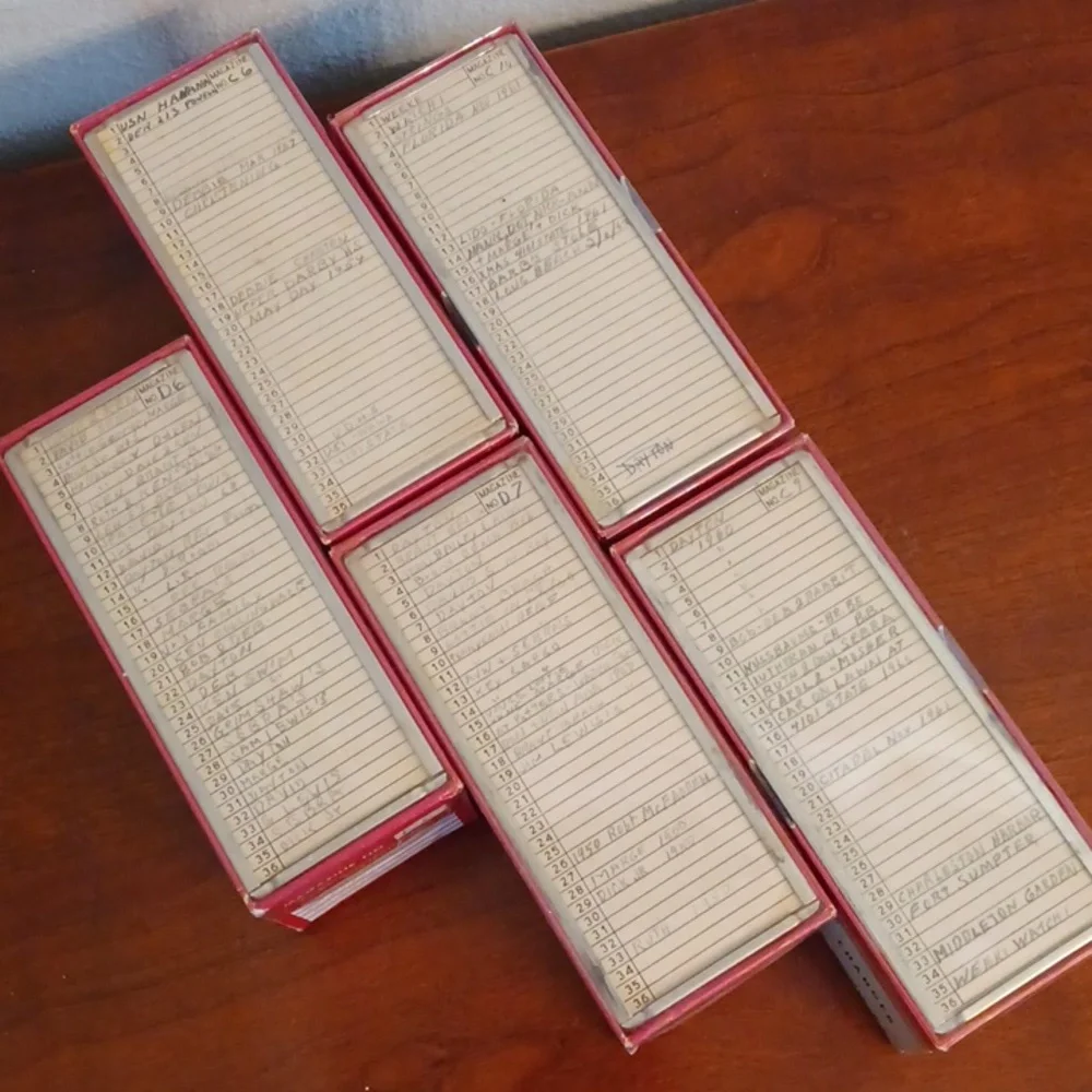 Vintage Airequipt Slide Changer Magazine - Bundle of 5